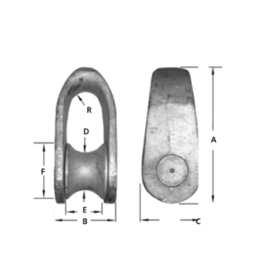 Mandal Fairlead Shackle